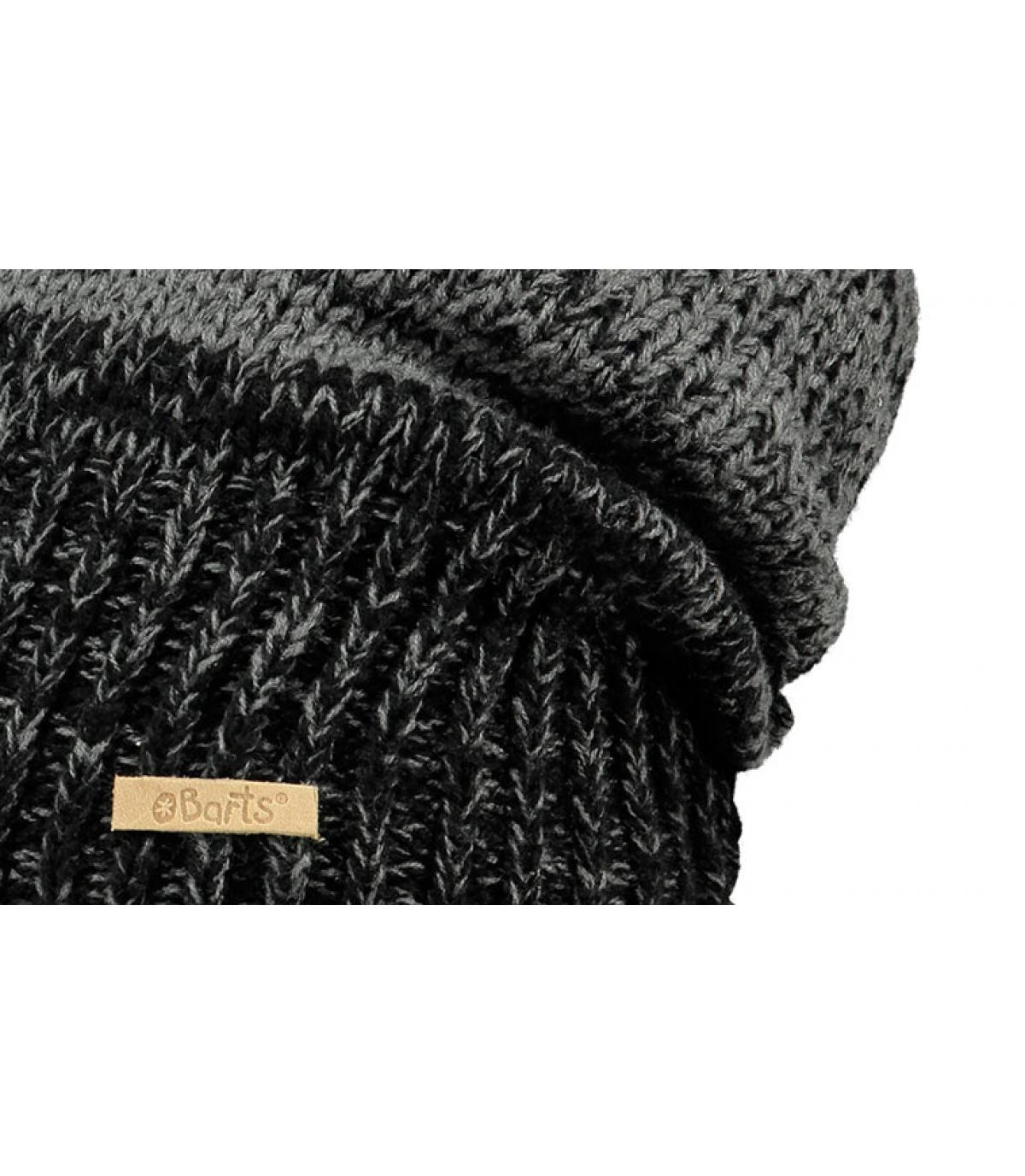 Nero ragazzo Beanie oversize Nero ragazzo Beanie oversize